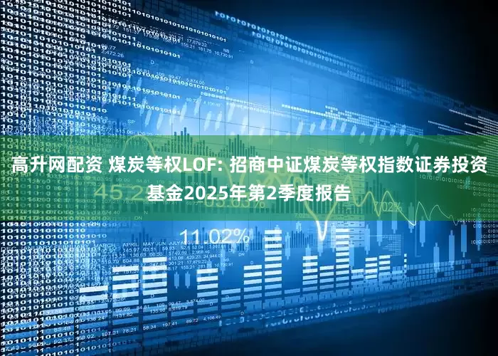 高升网配资 煤炭等权LOF: 招商中证煤炭等权指数证券投资基金2025年第2季度报告