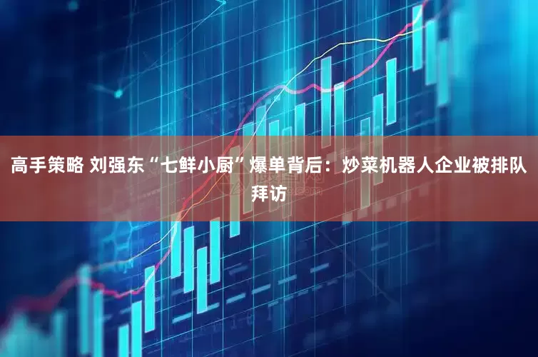 高手策略 刘强东“七鲜小厨”爆单背后：炒菜机器人企业被排队拜访